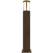 Bollard light | rust finish | Glass type: clear